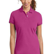 Ladies Stretch Pique Polo