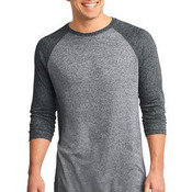 Young Mens Microburn ® 3/4 Sleeve Raglan Tee
