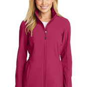 Ladies Cinch Waist Soft Shell Jacket