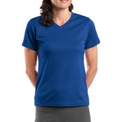 Dri Mesh ® Ladies V Neck T Shirt